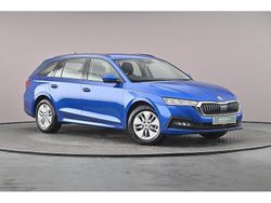 Race blue metallic Used 2024 Skoda Octavia SE Technology Estate | £19,977 (Fair price)