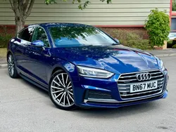 Blue Used 2017 Audi A5 S-Line Coupe | £14,495 (Fair price)