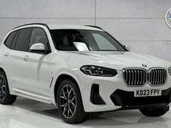 White Used 2023 BMW X3 M Sport SUV | £34,950 (Fair price)
