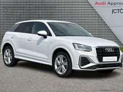 White Used 2024 Audi Q2 S-Line SUV | £26,250 (Fair price)