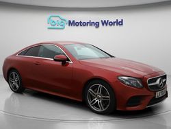 Red Used 2020 Mercedes E220 AMG line Coupe | £24,500 (Fair price)