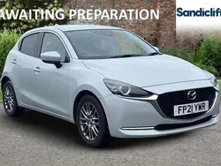 Silver Used 2021 Mazda 2 Inclusive Hatchback | £13,500 (Fair price)