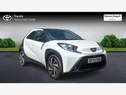 White Used 2023 Toyota Aygo Hatchback | £15,354 (Fair price)