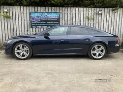 Blue Used 2018 Audi A7 S-Line Hatchback | £20,650 (Fair price)