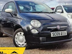 Black Used 2009 Fiat 500 Pop Hatchback | £1,790 (Fair price)
