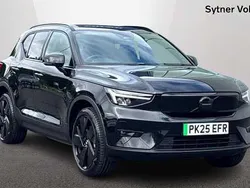 Black Used 2025 Volvo EX40 Plus SUV | £35,500