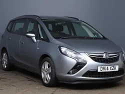 Silver Used 2014 Vauxhall Zafira Tourer MPV | £3,190 (Fair price)