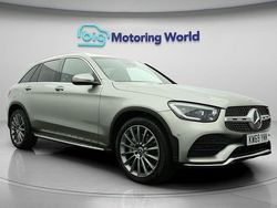 Silver Used 2020 Mercedes GLC220 AMG line Estate | £23,500 (Fair price)