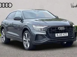 Grey Used 2020 Audi Q8 Design SUV | £42,215 (A bit pricey)