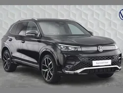 Black Used 2024 VW Tiguan R-line SUV | £33,700