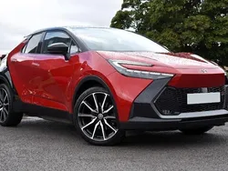 Red/black Used 2024 Toyota C-HR Sport SUV | £29,750 (Expensive)