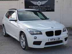 White Used 2014 BMW X1 M Sport SUV | £4,999 (Good price)