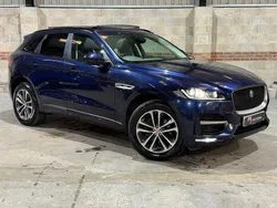 Blue Used 2018 Jaguar F-Pace R-Sport SUV | £17,990 (Fair price)