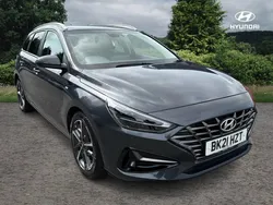 Grey Used 2021 Hyundai i30 Premium Estate | £13,199
