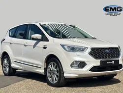 White Used 2018 Ford Kuga Vignale SUV | £13,999 (Fair price)