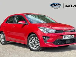Red Used 2023 Kia Rio 2 Hatchback | £12,799 (Fair price)