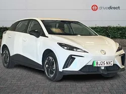 Solid arctic white New 2024 MG MG4 EV SE Hatchback | £18,350 (Good price)