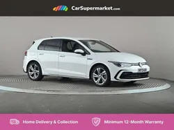White Used 2022 VW Golf VIII R-line Hatchback | £20,697 (Fair price)