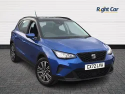 Blue Used 2022 Seat Arona SE Technology SUV | £11,499 (Fair price)