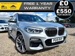 Silver Used 2019 BMW X3 M Sport SUV | £30,990