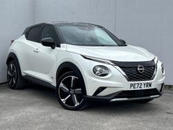 White Used 2022 Nissan Juke Tekna+ SUV | £15,572 (Good price)