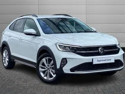Pure white Used 2025 VW Taigo Match SUV | £22,598 (Fair price)