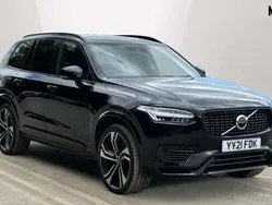 Metallic onyx black Used 2021 Volvo XC90 R-Design Pro SUV | £36,868 (Fair price)
