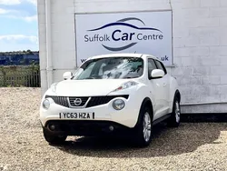 White Used 2013 Nissan Juke Acenta SUV | £4,295 (Good price)