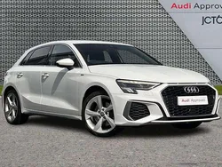 White Used 2020 Audi A3 S-Line Hatchback | £18,670 (Fair price)