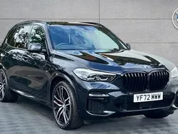 Black Used 2022 BMW X5 M Sport SUV | £52,992 (Expensive)