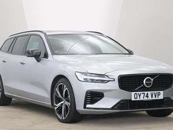 Silver Used 2024 Volvo V60 Ultra Estate | £42,766 (Expensive)