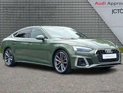 Green Used 2022 Audi A5 Sportback S-Line Hatchback | £28,250 (Fair price)