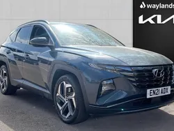 Blue Used 2021 Hyundai Tucson Premium SUV | £19,995 (Good price)