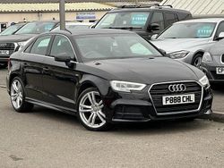 Black Used 2017 Audi A3 S-Line Sedan | £11,995 (Fair price)