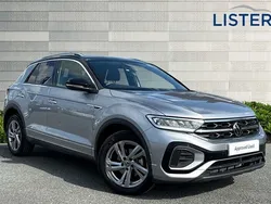 Pyrite silver Used 2022 VW T-Roc R-line SUV | £25,990 (Fair price)
