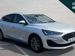 Silver Used 2022 Ford Focus Titanium Hatchback | £14,690 (Fair price)