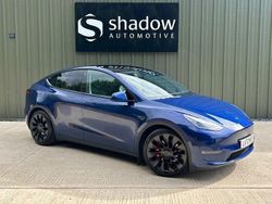 Blue Used 2023 Tesla Model Y Performance SUV | £33,495 (Fair price)