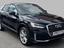Black Used 2017 Audi Q2 S-Line SUV | £17,310 (Good price)