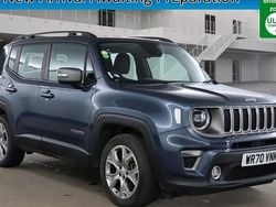 Blue Used 2020 Jeep Renegade Limited SUV | £16,500 (Good price)