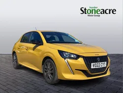 Yellow Used 2022 Peugeot 208 Active Premium Hatchback | £11,995 (Fair price)