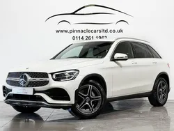 White Used 2019 Mercedes GLC220 AMG line Estate | £17,990 (Fair price)