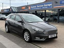 Grey Used 2018 Ford Focus Titanium Hatchback | £6,695 (Good price)