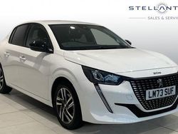 White Used 2023 Peugeot 208 Allure+ Hatchback | £14,609 (Fair price)