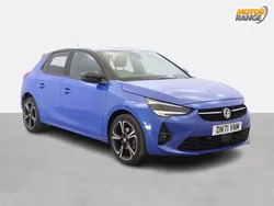 Blue Used 2021 Vauxhall Corsa Edition Hatchback | £13,395 (Good price)