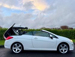 White Used 2010 Peugeot 308 CC GTi Cabriolet | £4,500