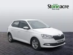 White Used 2018 Skoda Fabia SE Hatchback | £8,900 (Fair price)