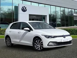 Pure white Used 2022 VW Golf VIII Style Hatchback | £18,591 (Super price)