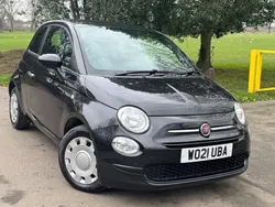 Black Used 2021 Fiat 500 Pop Hatchback | £5,495 (Super price)