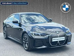 Black New 2025 BMW i4 M Sport Sedan | £38,999