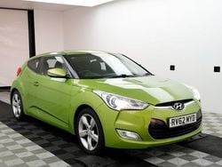 Green Used 2012 Hyundai Veloster Coupe | £3,495 (Fair price)